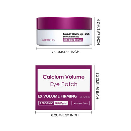 Calcium Skincare Set Anti-Aging Calcium Volume Facial Serum Eye Patches Multi Balm Fade Fine Lines Reduce Dark Circles Nourishes